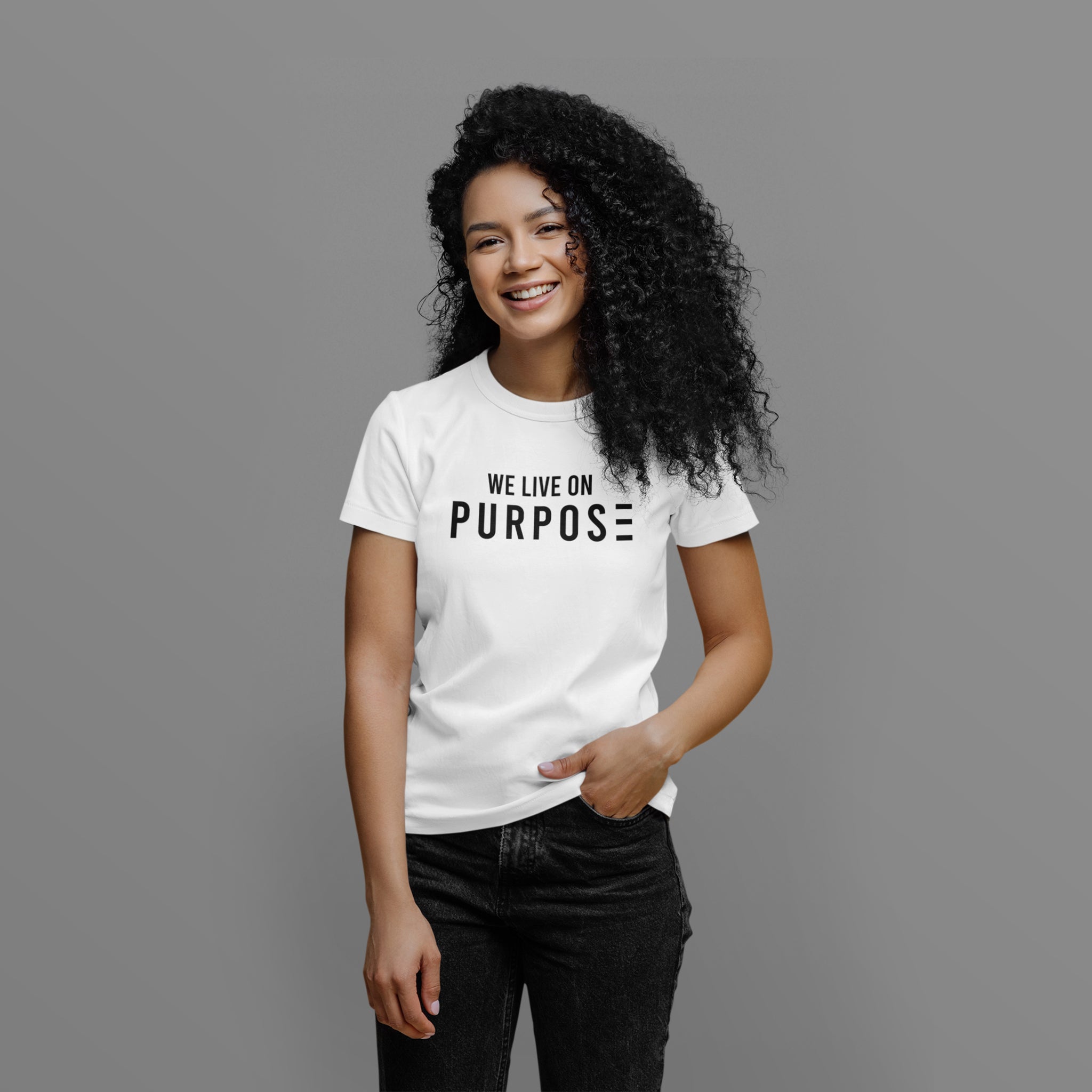 Purpose Unisex White T-Shirt