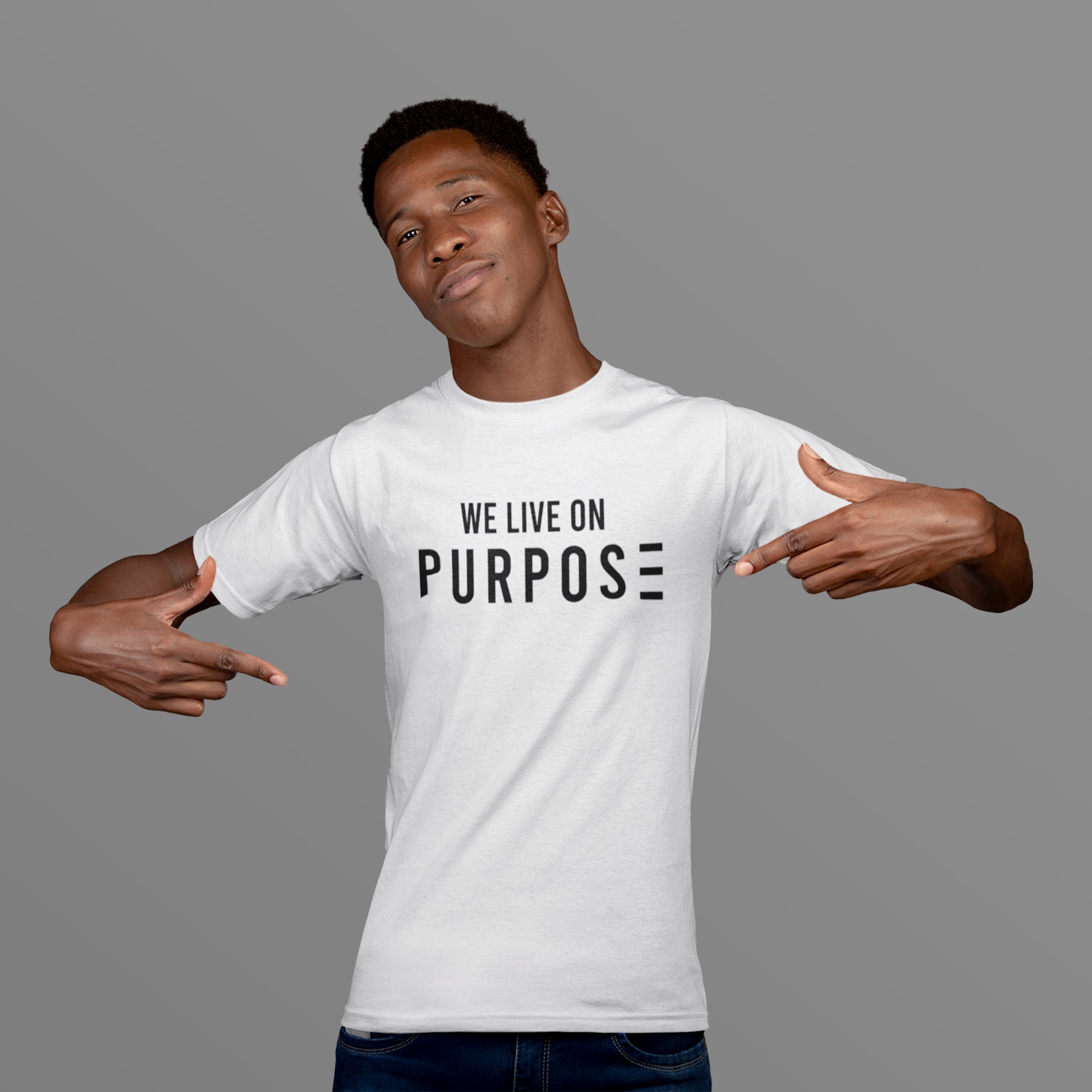 Purpose Unisex White T-Shirt