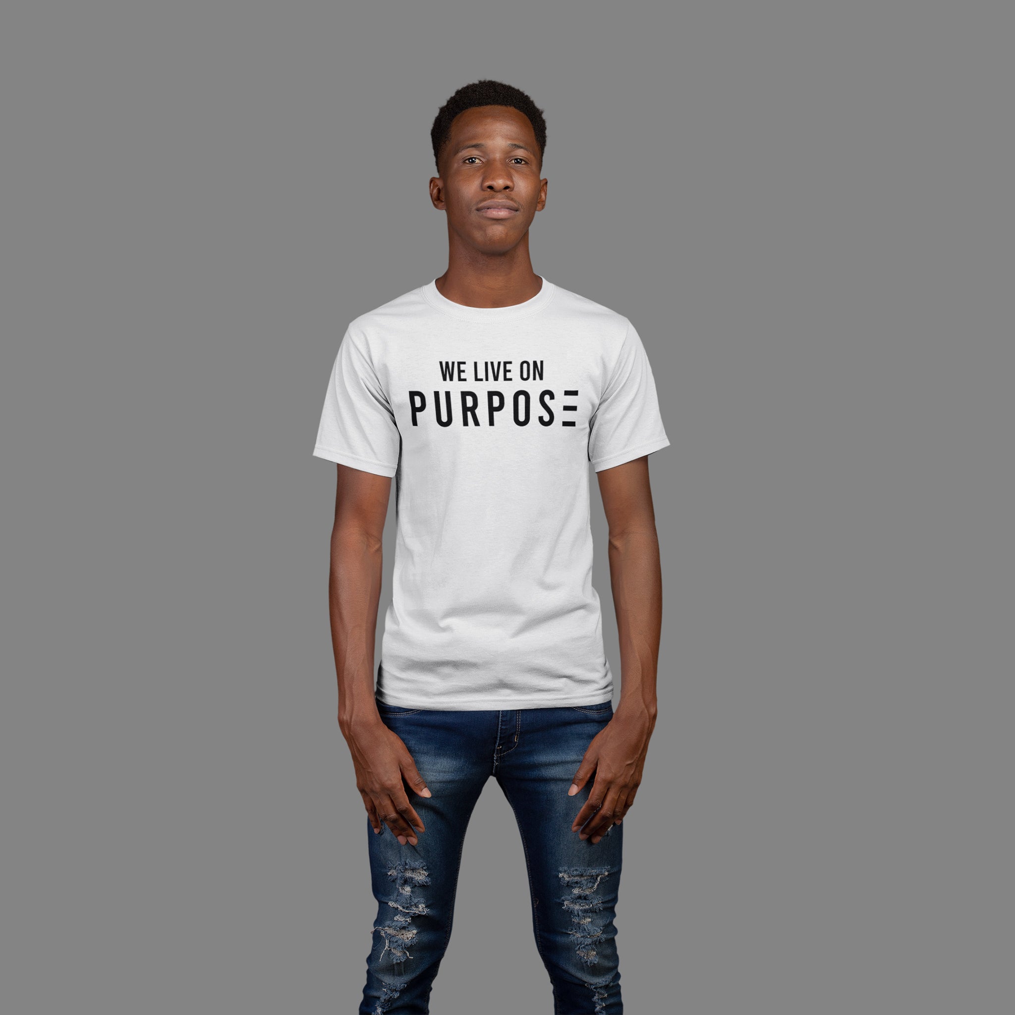 Purpose Unisex White T-Shirt