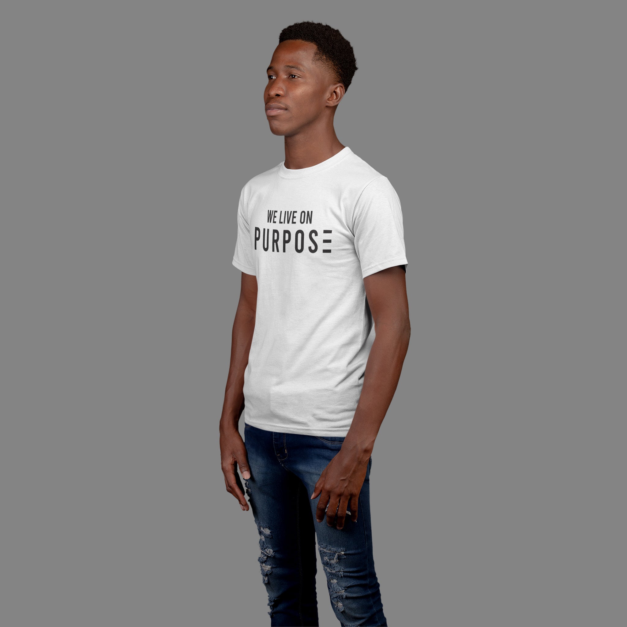 Purpose Unisex White T-Shirt