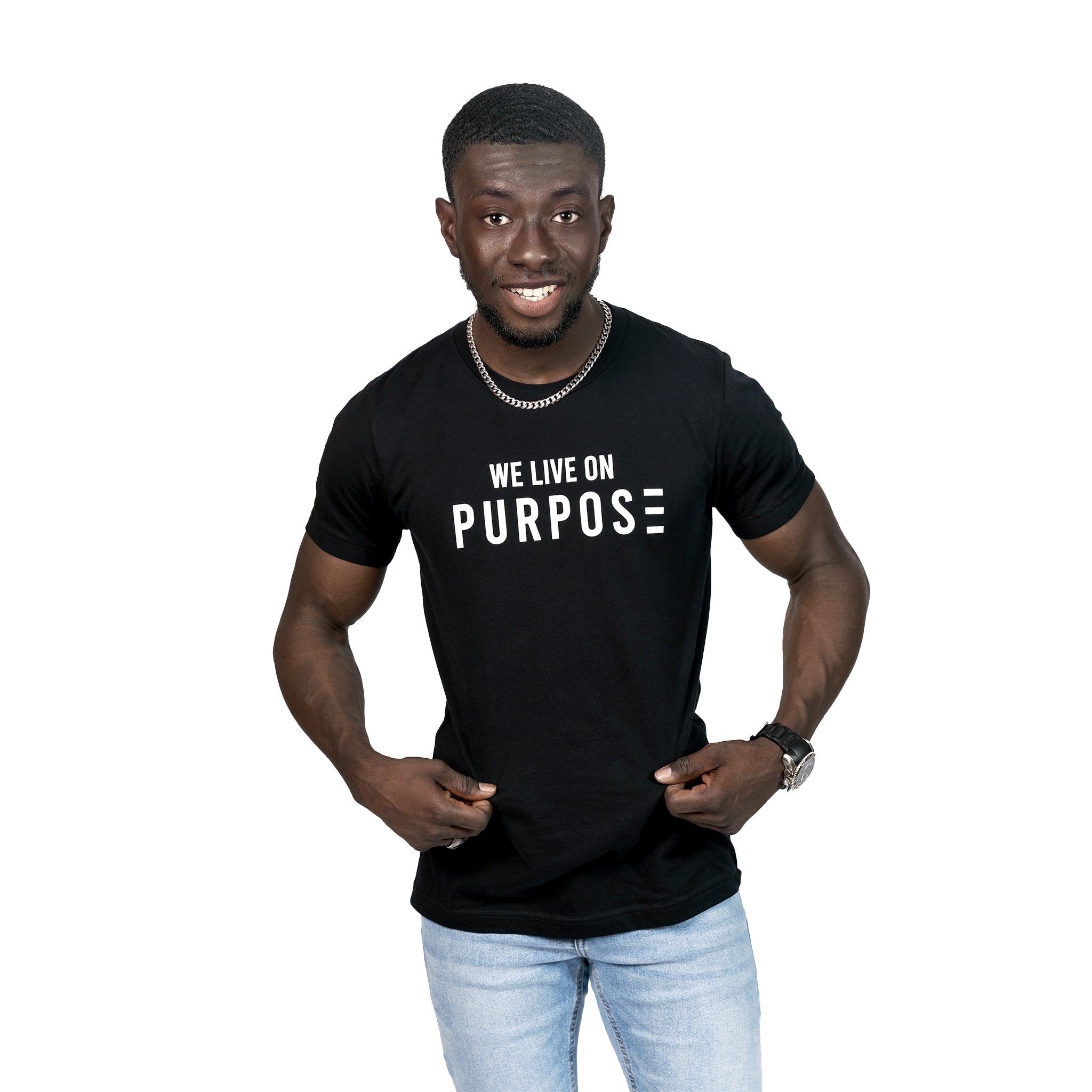 Purpose Unisex Black T-Shirt